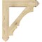 Ekena Millwork Balboa Arts & Crafts Rough Sawn Bracket, Douglas Fir, 6"W x 34"D x 38"H BKT06X34X38BOA03RDF - alternate 2